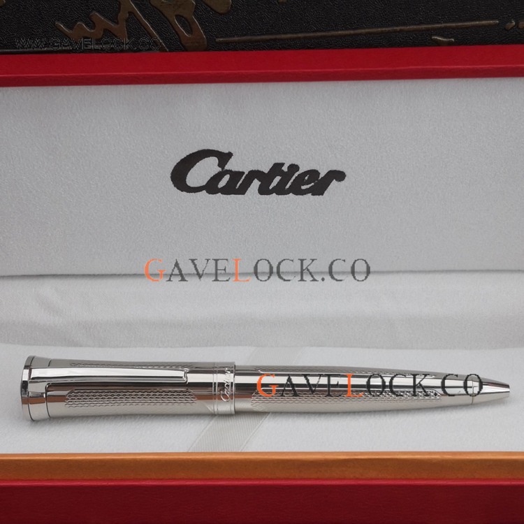 Replica Cartier Silver Ballpoint Pen Limited Edition